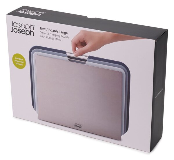 Set di 3 taglieri e supporto , 35,5 x 26 cm Nest - Joseph Joseph