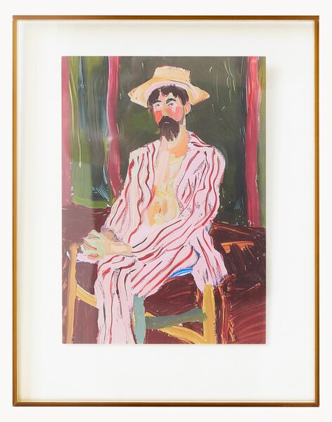 Quadro con cornice fatta a mano Olive Artist