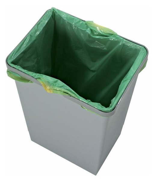 Bidone per rifiuti in plastica 24 L - Elletipi