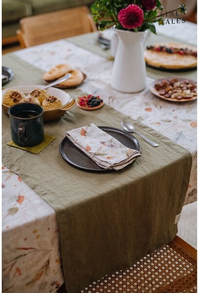 Runner da tavola in lino 40x150 cm Martini - Linen Tales