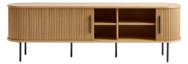 Tavolo TV in rovere naturale 56x180 cm Nola - Unique Furniture