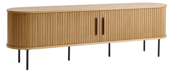 Tavolo TV in rovere naturale 56x180 cm Nola - Unique Furniture