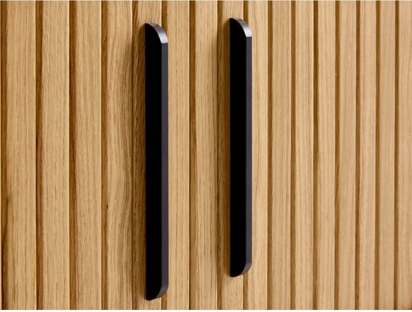Tavolo TV in rovere naturale 56x180 cm Nola - Unique Furniture
