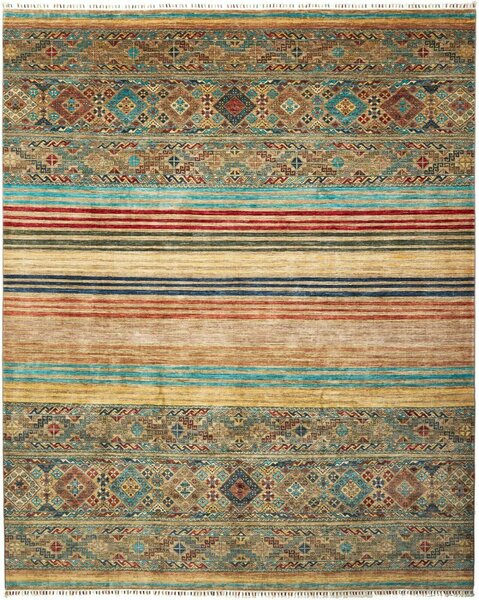 Tappeto Rubin Pakistan Astratto Beige Rosso 249x306 Cm