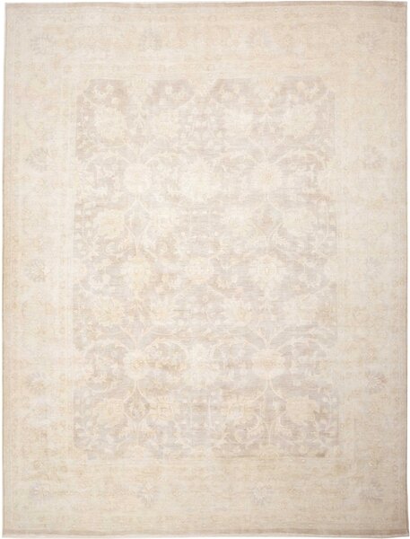 Tappeto Zigler Fine Pakistan Medaglione Beige Crema 270x356 Cm