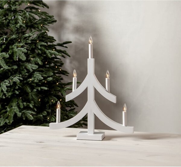 Decorazione luminosa bianca natalizia Pagod - Star Trading