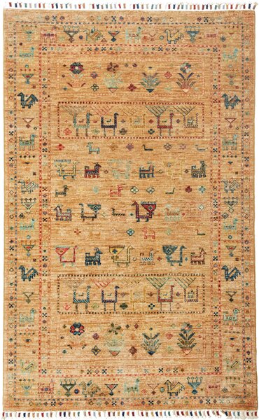 Tappeto Rubin Pakistan Geometrico Zafferano Multicolore 99x156 Cm