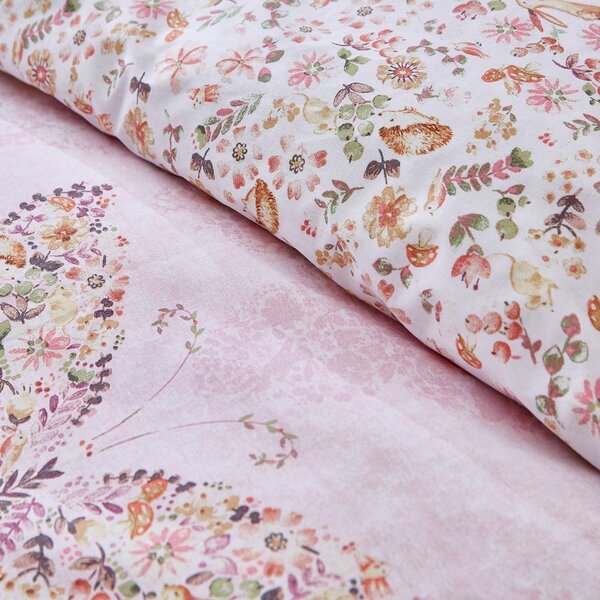 Biancheria da letto singola per bambini 135x200 cm Enchanted Butterfly - Catherine Lansfield