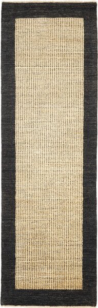 Tappeto Shayan Pakistan Geometrico Beige Antracite 73x300 Cm