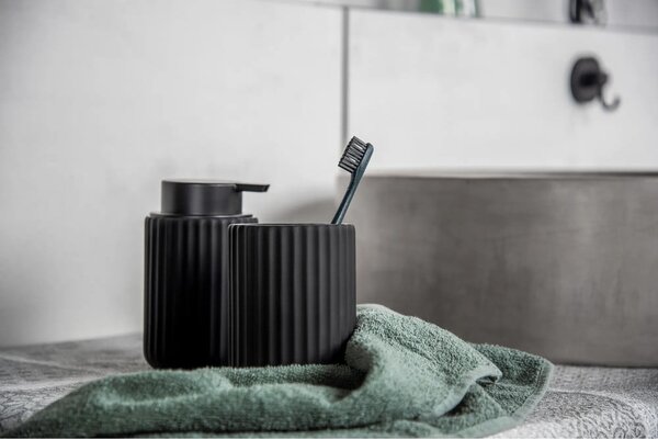 Set di accessori da bagno nero Belluno - Wenko