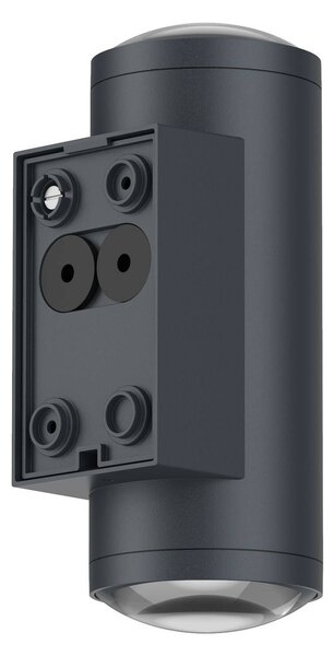 LCD Applique da esterni a LED 5156, dimmerabile, Nero, Alluminio, Moderno, Applique LED da esterni
