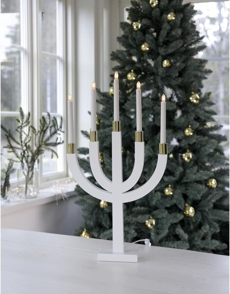 Decorazione luminosa bianca natalizia Elias - Star Trading
