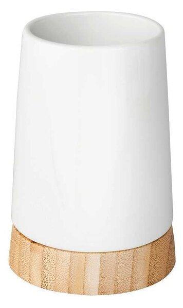 Set di accessori da bagno bianco in ceramica Bamboo - Wenko