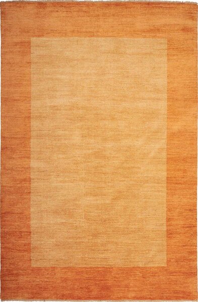 Tappeto Shayan Pakistan Astratto Arancione Terracotta 149x206 Cm