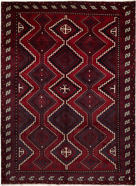 Tappeto Lori Persia Geometrico Rosso Blu 223x300 Cm