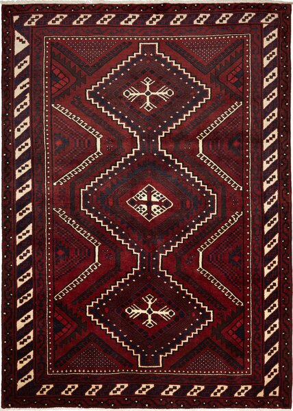 Tappeto Lori Persia Geometrico Rosso Blu 225x310 Cm