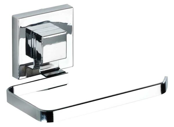 Set di accessori da bagno autoportanti color argento in plastica lucido Quadro - Wenko