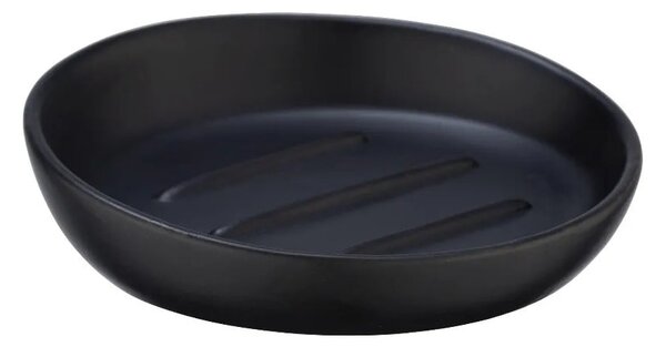 Set di accessori da bagno nero opaco in ceramica Badi - Wenko