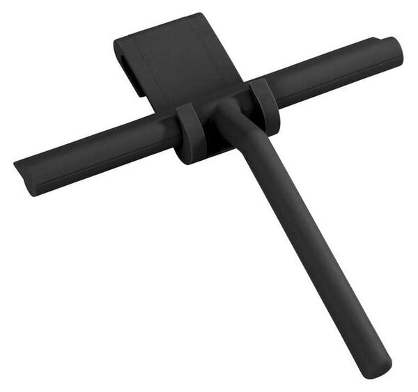 Set di accessori per il bagno nero in metallo autoportante Classic - Wenko