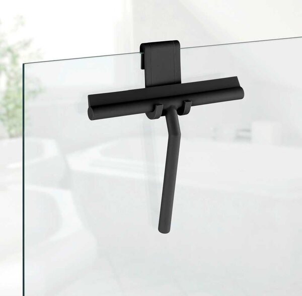 Set di accessori per il bagno nero in metallo autoportante Classic - Wenko
