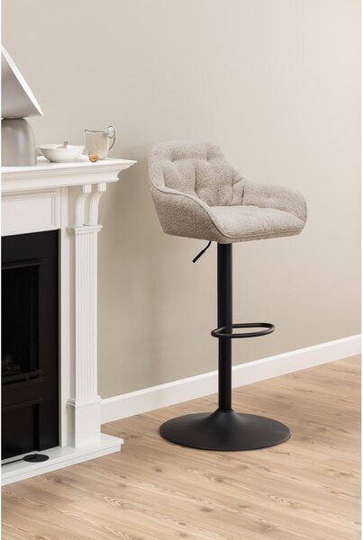 Set di 2 sgabelli da bar girevoli grigio chiaro 109 cm Brooke - Actona