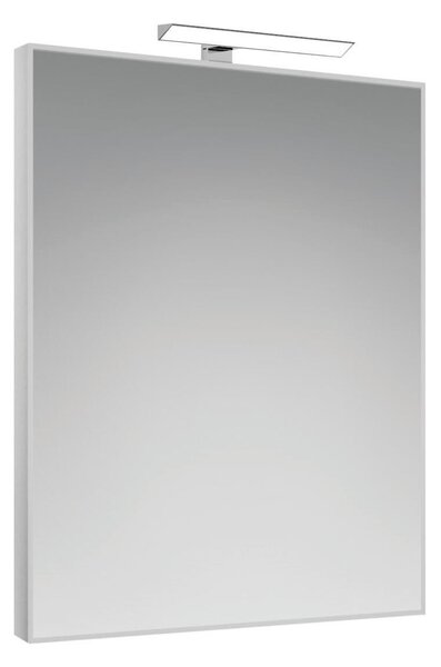 Specchio con illuminazione integrata bagno rettangolare Frame L 60 x H 80 cm
