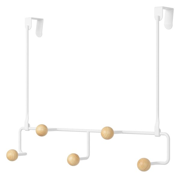 Appendiabiti in metallo bianco naturale 39 cm Estique - Umbra