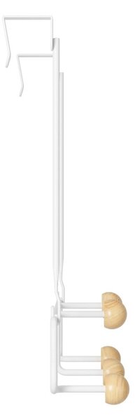 Appendiabiti in metallo bianco naturale 39 cm Estique - Umbra