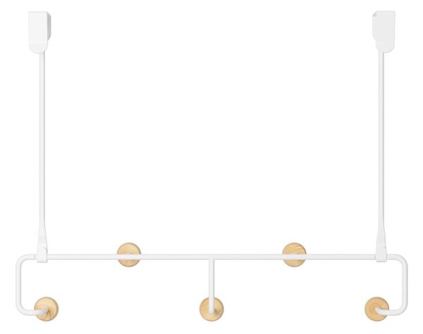 Appendiabiti in metallo bianco naturale 39 cm Estique - Umbra