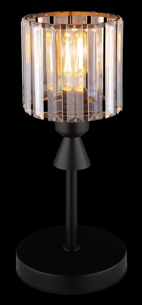 Globo 15742T - Lampada da tavolo JORDANA 1xE27/60W/230V diametro 15 cm nero