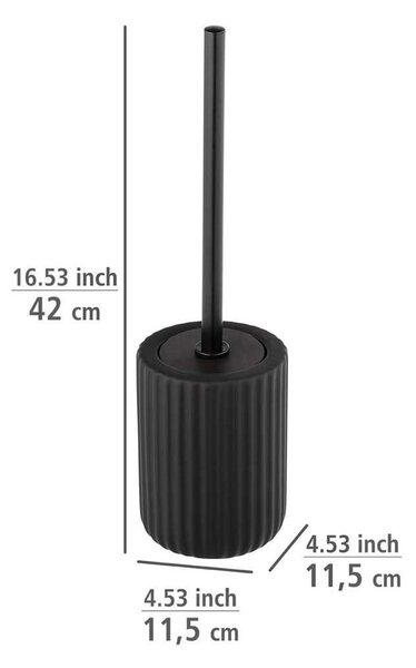 Set di accessori da bagno nero Belluno - Wenko