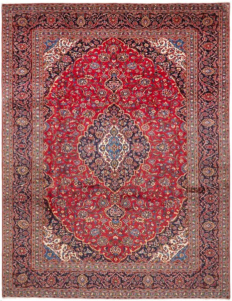 Tappeto Ardakan Persia Medaglione Rosso Blu 310x400 Cm