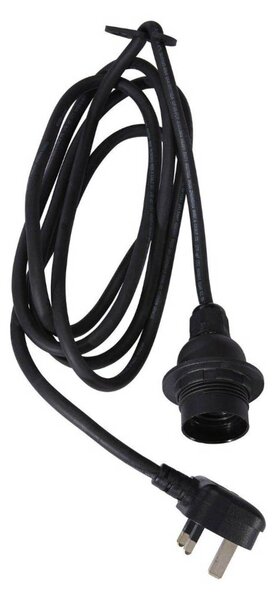PR Home Saigon lampada a sospensione da esterno nero Ø38cm cavo 2,5m Saigon, dimmerabile, Nero, Plastica