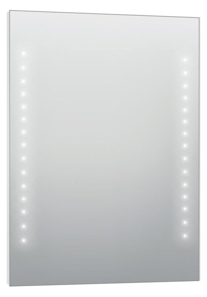 Specchio con illuminazione integrata bagno rettangolare Hollywood L 60 x H 80 cm SENSEA