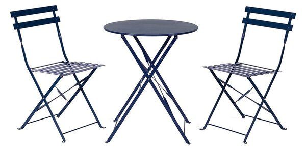 Set di mobili da giardino blu scuro Retro - Bonami Essentials