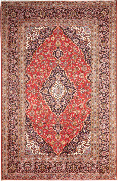 Tappeto Ardakan Persia Medaglione Rosso Blu 200x312 Cm