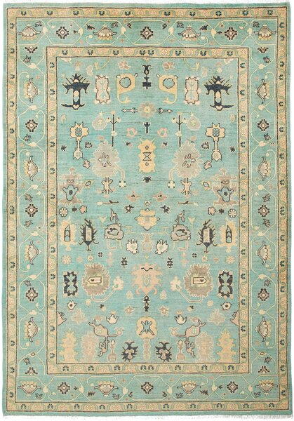 Tappeto Zigler Pakistan Astratto Acqua Beige 167x239 Cm