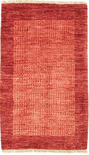 Tappeto Shayan Pakistan Astratto Rosso Bordeaux 59x100 Cm