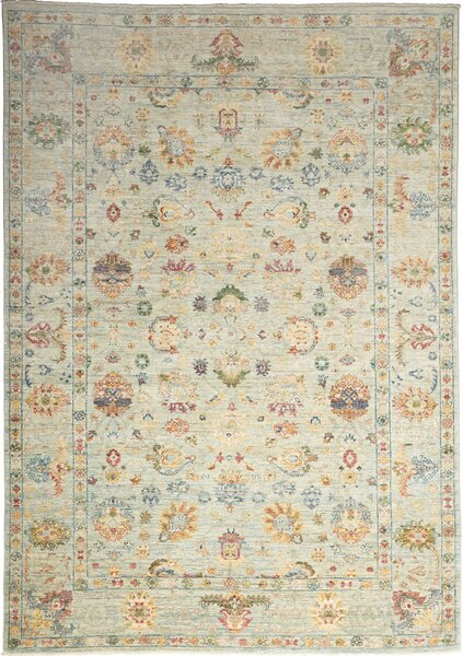 Tappeto Zigler Fine Pakistan Floreale Azzurro Policromo 166x233 Cm