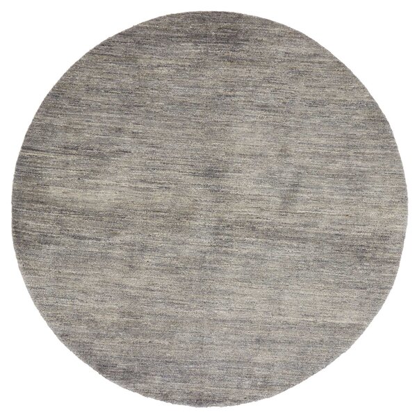 Tappeto Shayan Pakistan Astratto Grigio Tortora 178x177 Cm