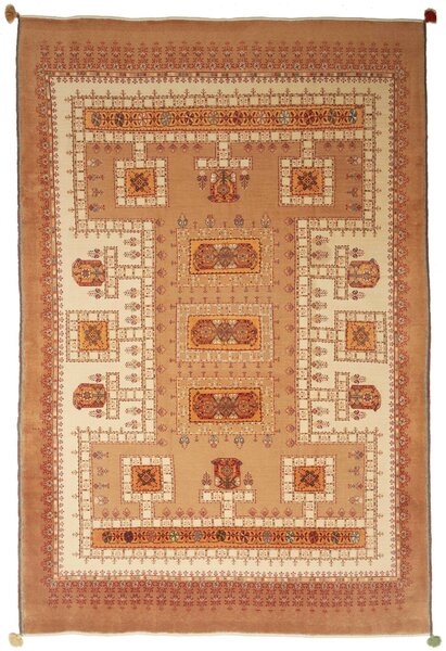Tappeto Nimbaft Persia Geometrico Beige Terra 207x317 Cm