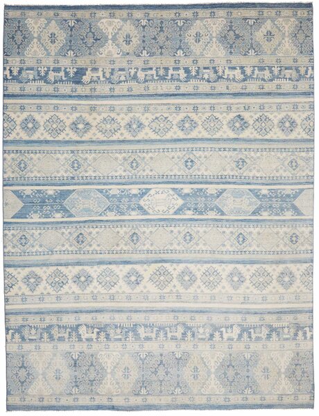 Tappeto Rubin Pakistan Astratto Blu Azzurro 238x310 Cm