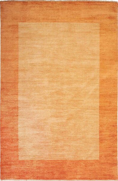 Tappeto Shayan Pakistan Astratto Arancio Beige 78x124 Cm