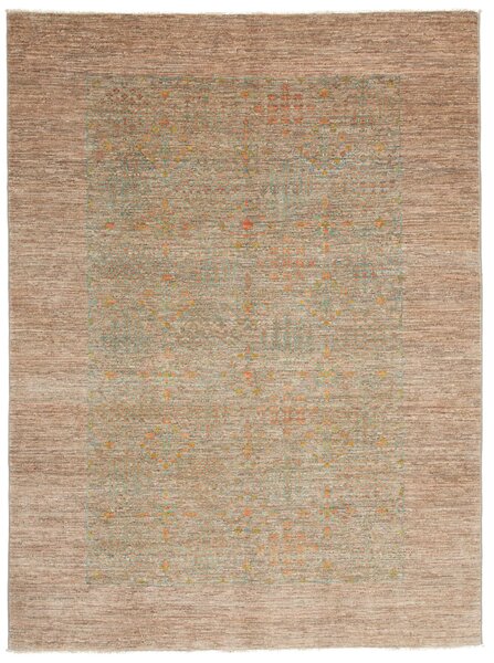 Tappeto Bakhtiyar Pakistan Geometrico Tortora Beige 148x200 Cm