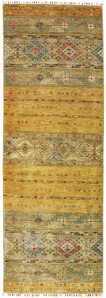 Tappeto Rubin Pakistan Geometrico Ocra Blu 83x242 Cm