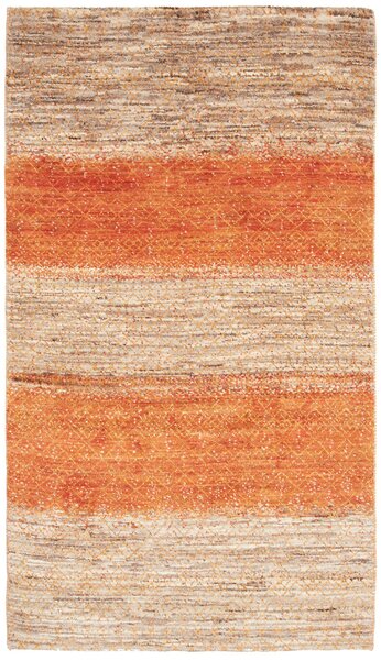 Tappeto Royal Gabbeh Pakistan Geometrico Arancione Beige 91x160 Cm