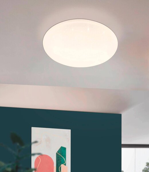 Plafoniera Totari-C LED , in policarbonato, bianco D. 40 cm EGLO