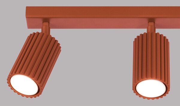 Faretto color mattone 6,5x45 cm Gleam – Sollux