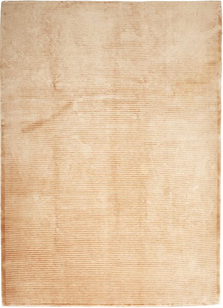 Tappeto Nepal Fine Nepal Astratto Beige Chiaro Striato 200x300 Cm