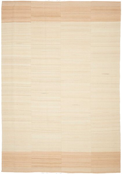 Tappeto Kilim Persia Astratto Avorio Rosa Antico 223x325 Cm